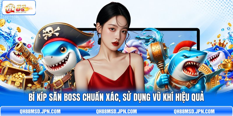 Bí kíp săn Boss chuẩn xác, sử dụng vũ khí hiệu quả