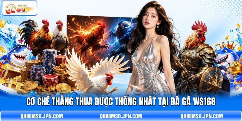 Cơ chế thắng thua được thống nhất tại đá gà WS168 Cơ chế thắng thua được thống nhất tại đá gà WS168
