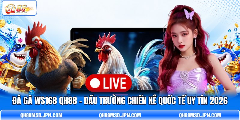 Đá Gà WS168 QH88 - Đấu Trường Chiến Kê Quốc Tế Uy Tín 2026