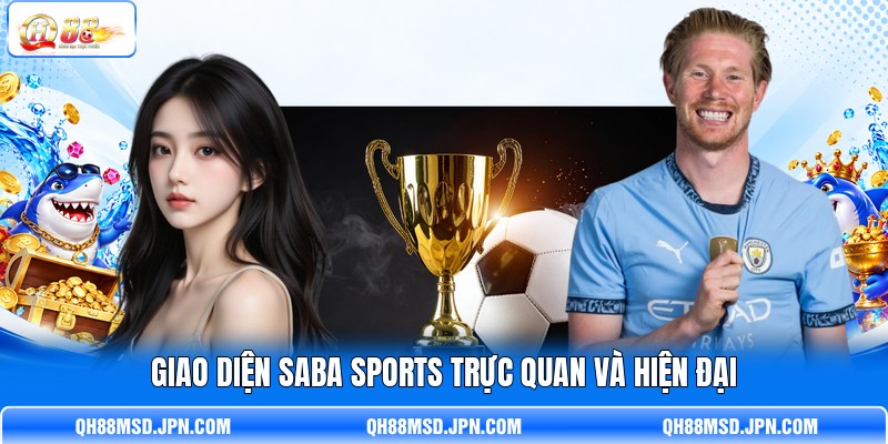Giao diện SABA Sports trực quan và hiện đại Giao diện SABA Sports trực quan và hiện đại
