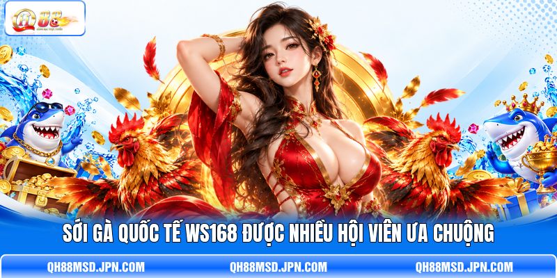 Sới gà quốc tế WS168 được nhiều hội viên ưa chuộng Sới gà quốc tế WS168 được nhiều hội viên ưa chuộng