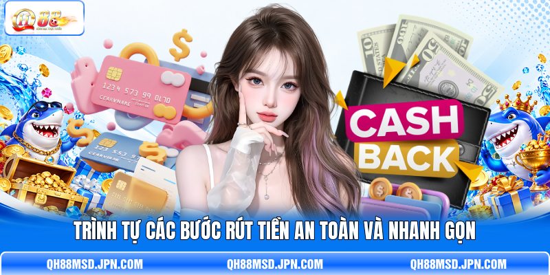 Trình tự các bước rút tiền an toàn và nhanh gọn Trình tự các bước rút tiền an toàn và nhanh gọn